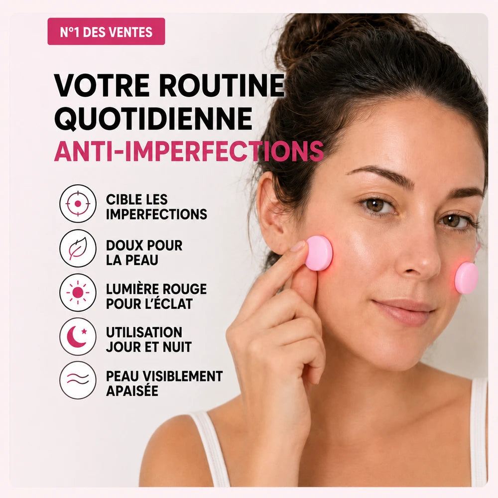Patch LED Anti-Imperfections Réutilisable